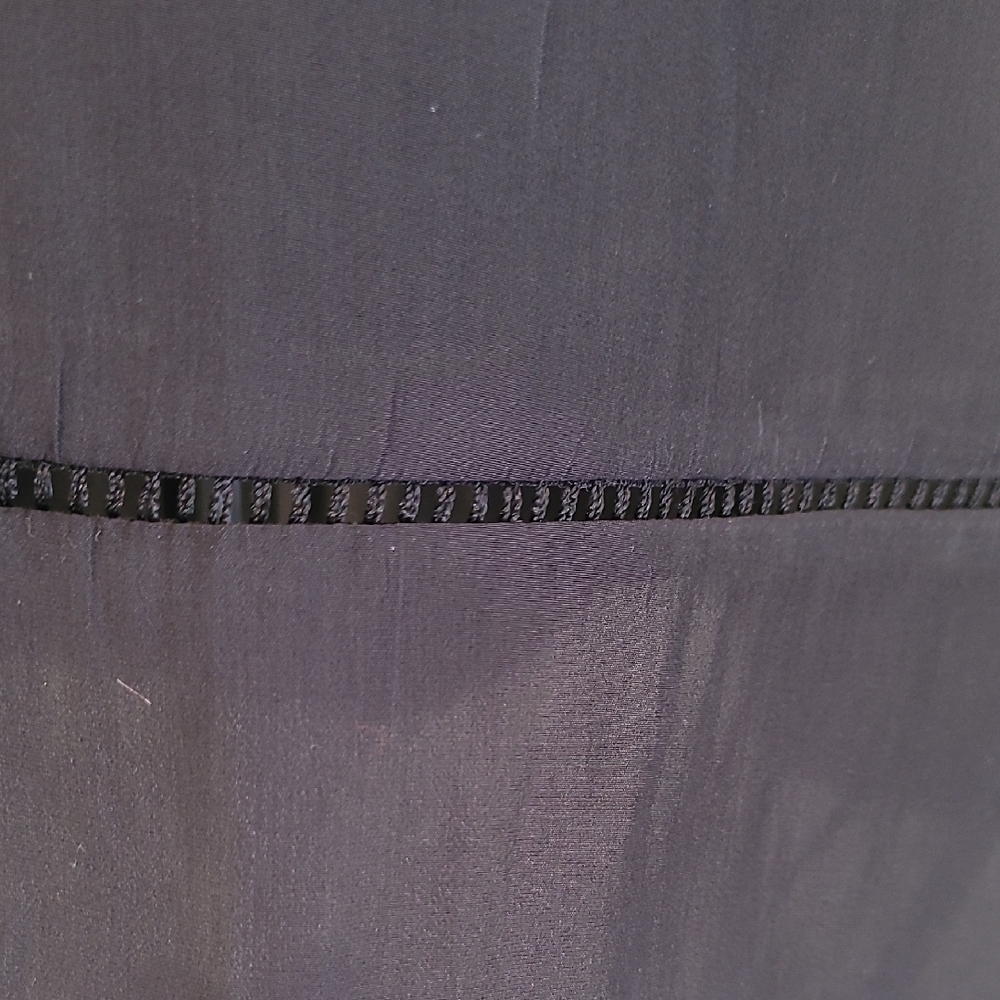 Lola & Sophie Black Silk Midi Dress - Picture 3 of 5